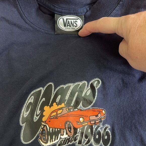 Vans RARE Camaro Tee Raised Graphics Since 1966 NWOT SZ XL Made in USA - Picture 8 of 9